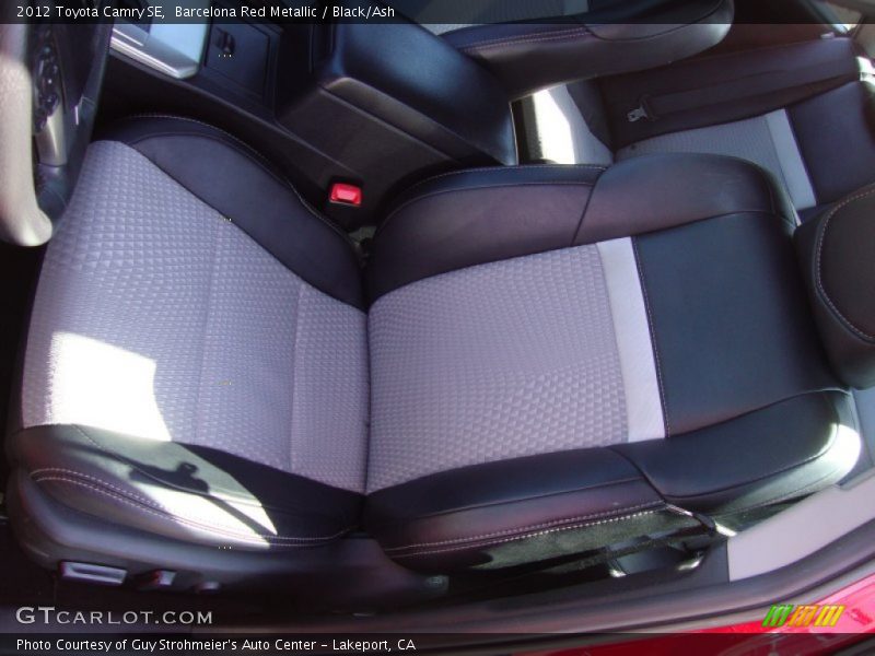 Barcelona Red Metallic / Black/Ash 2012 Toyota Camry SE