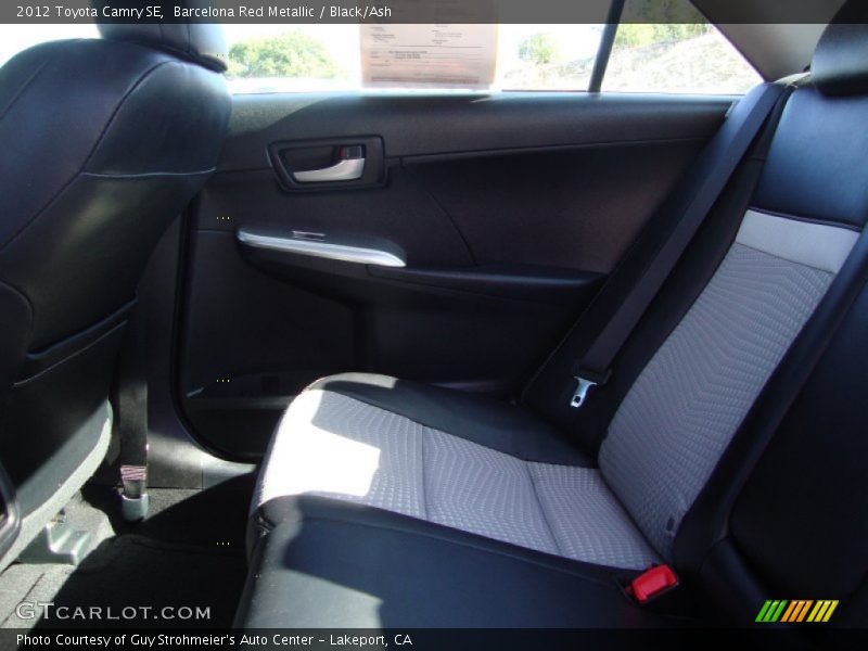 Barcelona Red Metallic / Black/Ash 2012 Toyota Camry SE