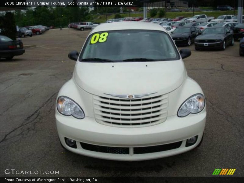 Cool Vanilla White / Pastel Slate Gray 2008 Chrysler PT Cruiser Touring