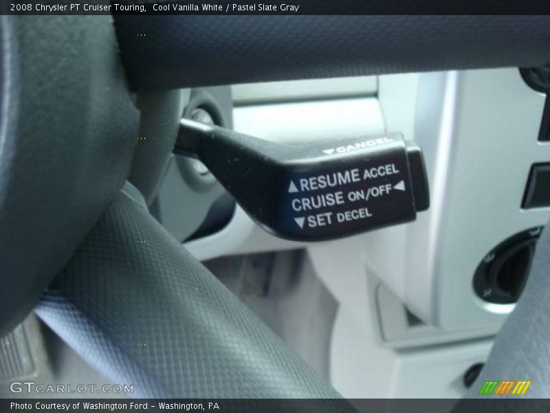 Cool Vanilla White / Pastel Slate Gray 2008 Chrysler PT Cruiser Touring