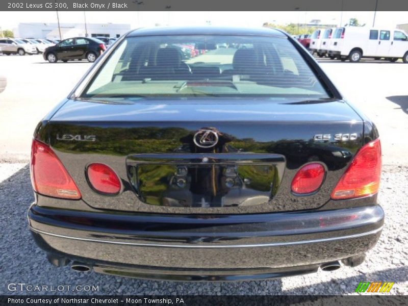 Black Onyx / Black 2002 Lexus GS 300