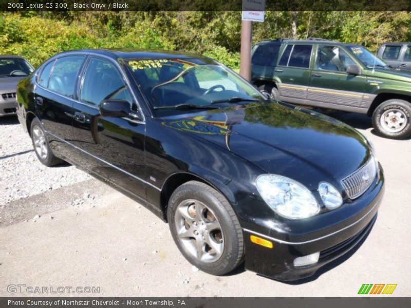 Black Onyx / Black 2002 Lexus GS 300