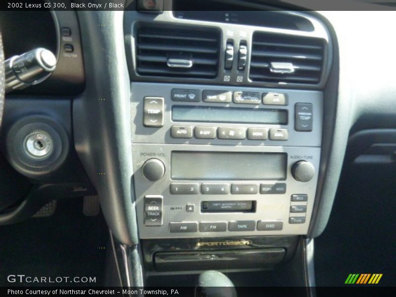 Black Onyx / Black 2002 Lexus GS 300