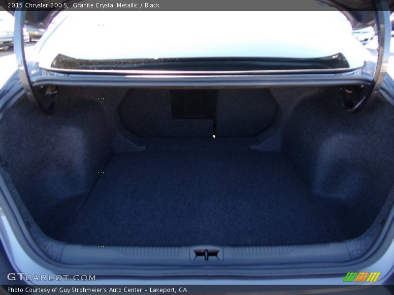 Granite Crystal Metallic / Black 2015 Chrysler 200 S