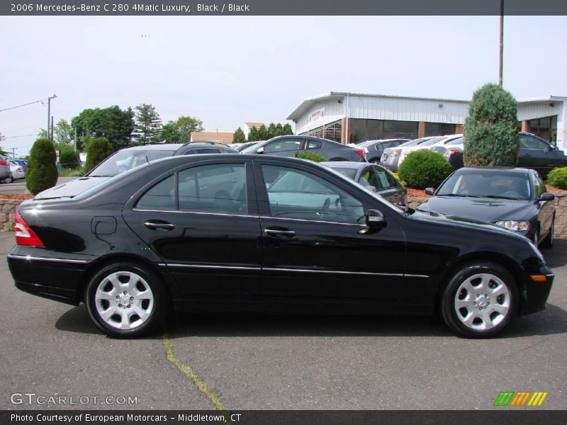 Black / Black 2006 Mercedes-Benz C 280 4Matic Luxury