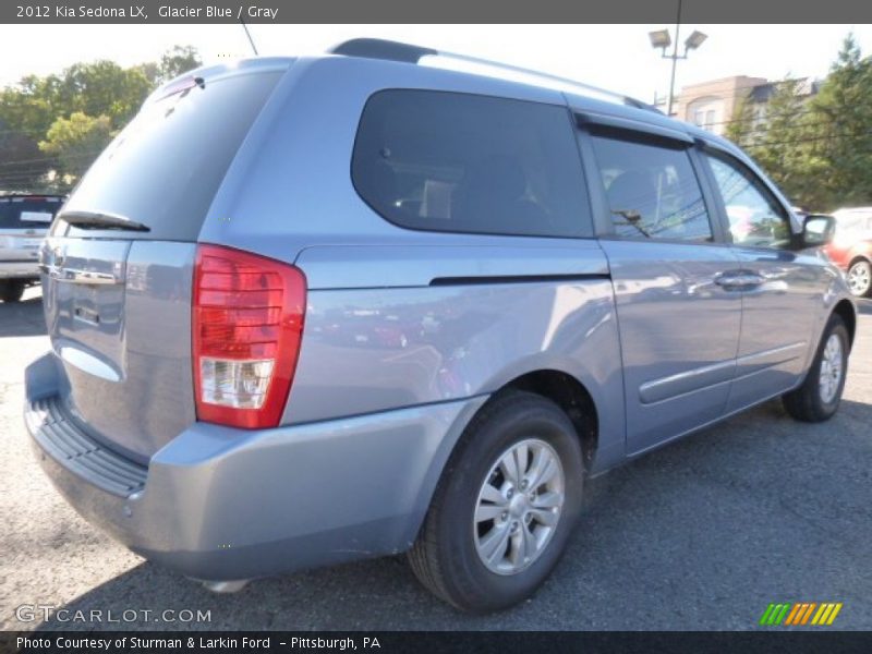 Glacier Blue / Gray 2012 Kia Sedona LX