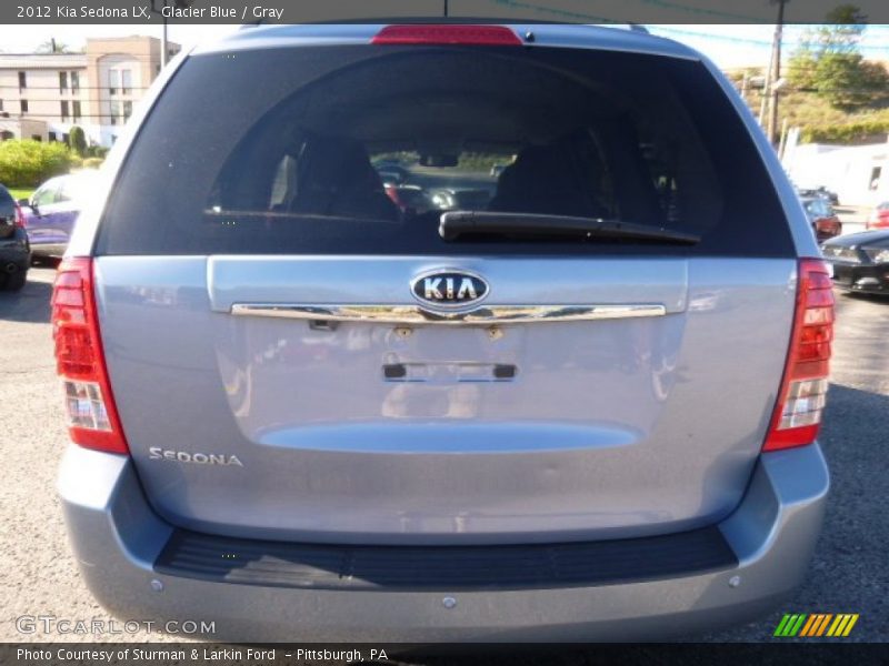 Glacier Blue / Gray 2012 Kia Sedona LX