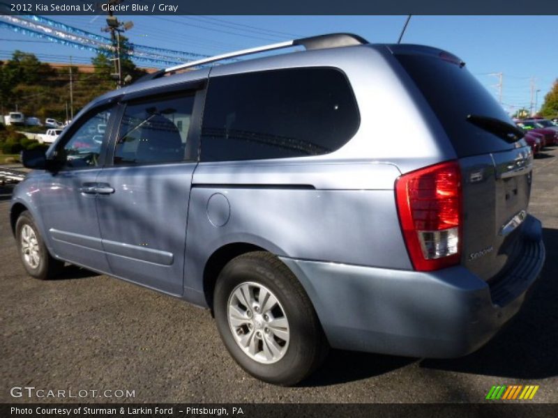 Glacier Blue / Gray 2012 Kia Sedona LX