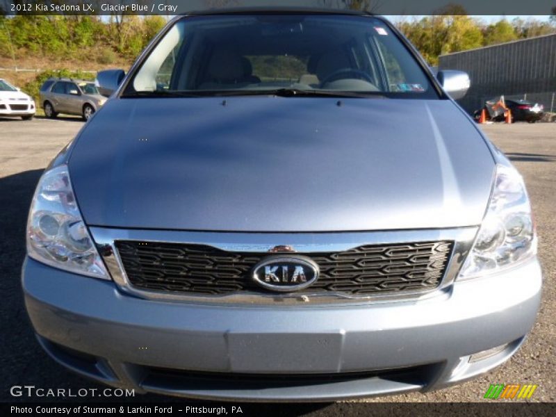 Glacier Blue / Gray 2012 Kia Sedona LX