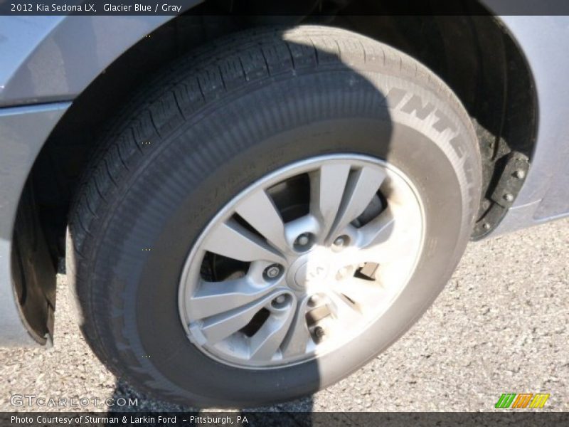 Glacier Blue / Gray 2012 Kia Sedona LX