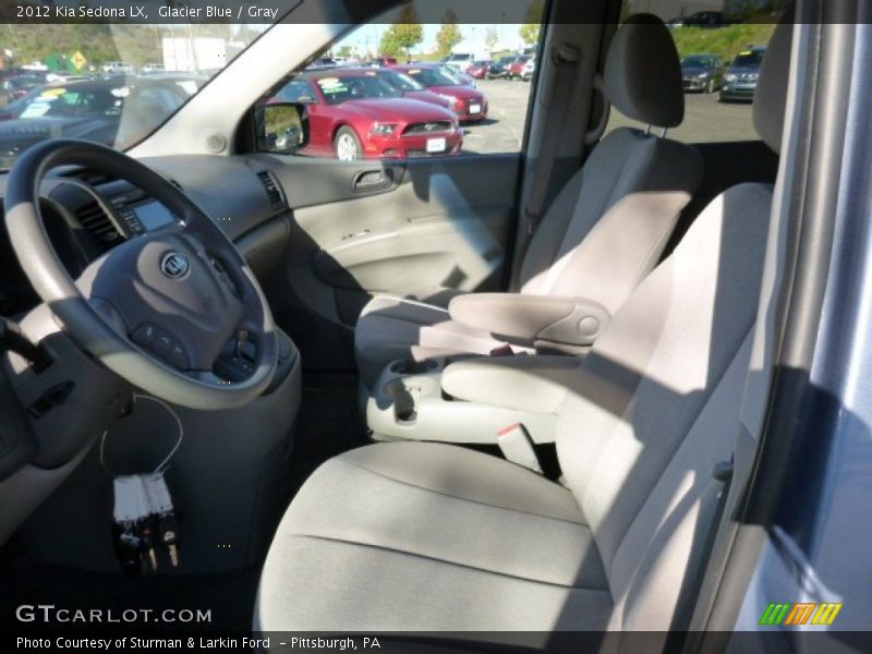 Glacier Blue / Gray 2012 Kia Sedona LX