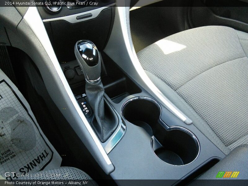 Pacific Blue Pearl / Gray 2014 Hyundai Sonata GLS