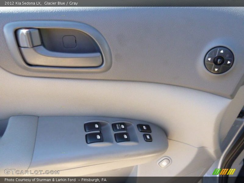 Glacier Blue / Gray 2012 Kia Sedona LX