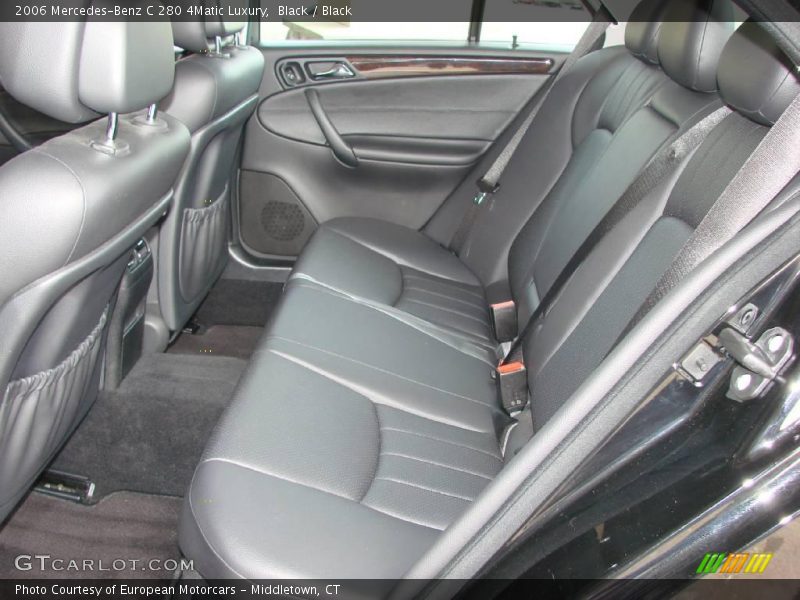 Black / Black 2006 Mercedes-Benz C 280 4Matic Luxury