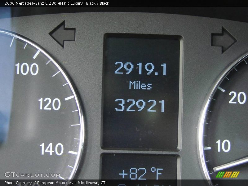 Black / Black 2006 Mercedes-Benz C 280 4Matic Luxury