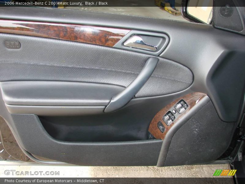 Black / Black 2006 Mercedes-Benz C 280 4Matic Luxury