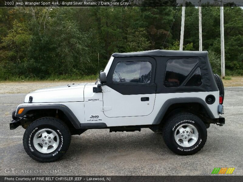  2003 Wrangler Sport 4x4 Bright Silver Metallic