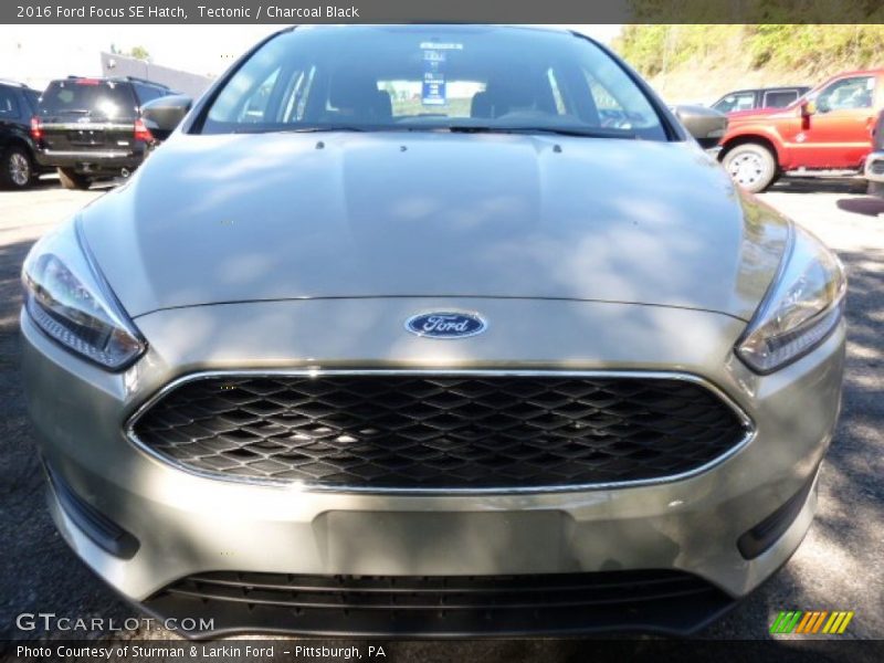 Tectonic / Charcoal Black 2016 Ford Focus SE Hatch