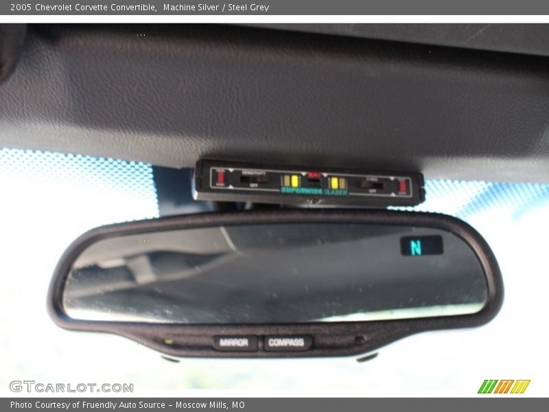 Machine Silver / Steel Grey 2005 Chevrolet Corvette Convertible