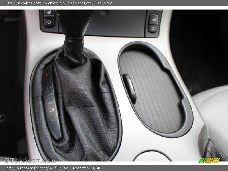 Machine Silver / Steel Grey 2005 Chevrolet Corvette Convertible