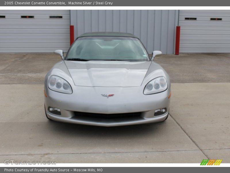 Machine Silver / Steel Grey 2005 Chevrolet Corvette Convertible