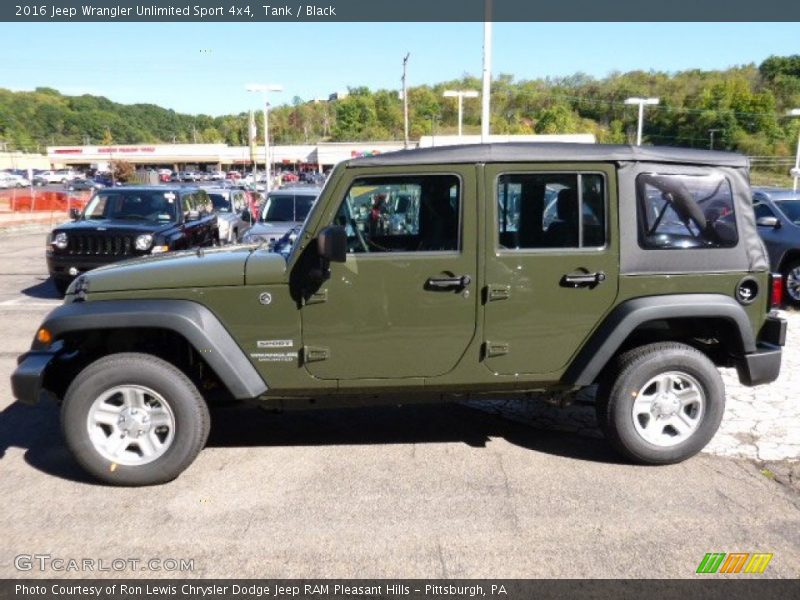  2016 Wrangler Unlimited Sport 4x4 Tank