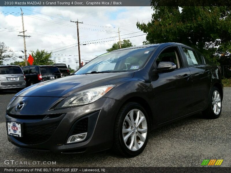 Graphite Mica / Black 2010 Mazda MAZDA3 s Grand Touring 4 Door