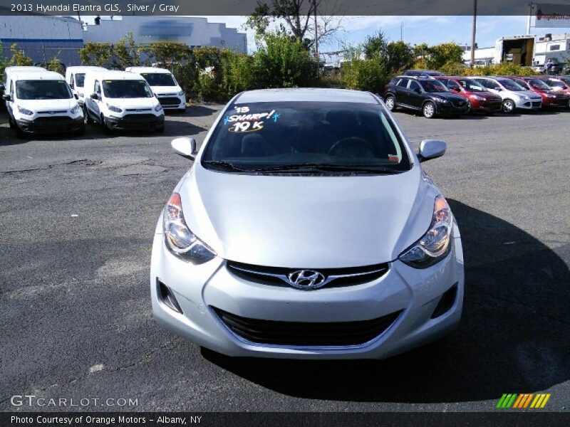 Silver / Gray 2013 Hyundai Elantra GLS