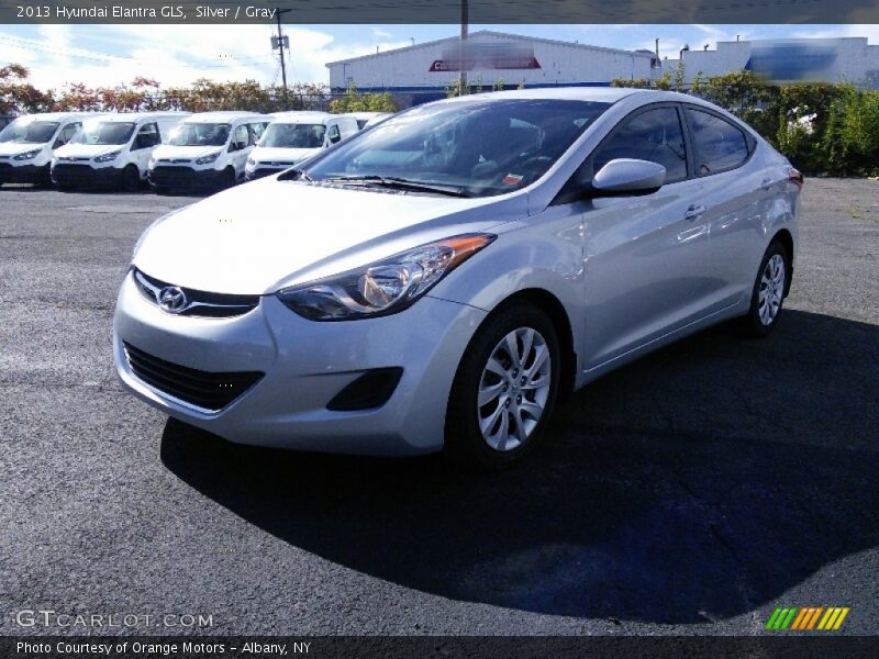 Silver / Gray 2013 Hyundai Elantra GLS