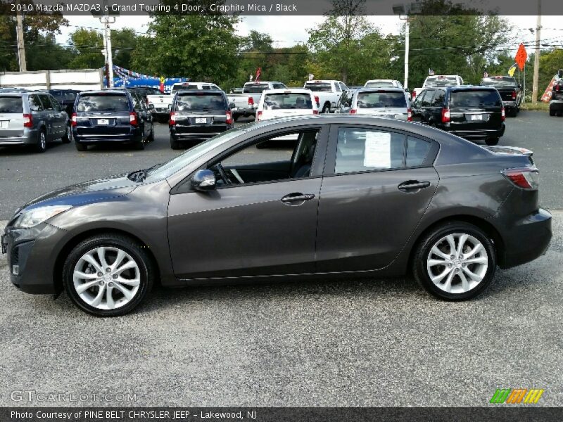Graphite Mica / Black 2010 Mazda MAZDA3 s Grand Touring 4 Door