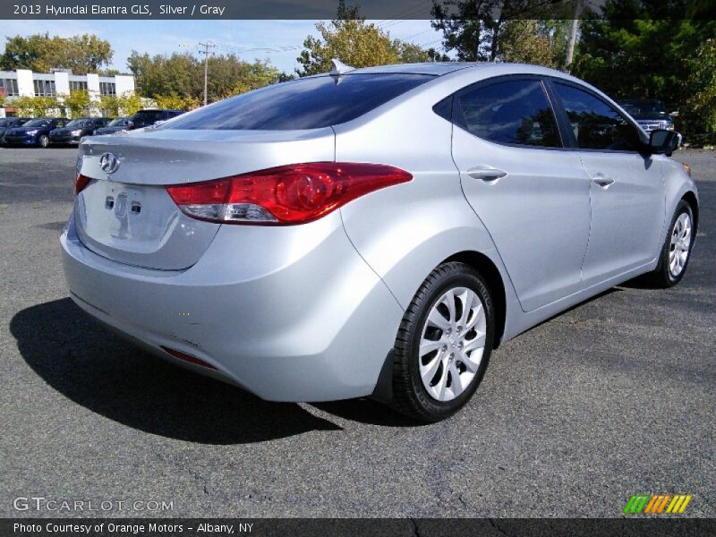 Silver / Gray 2013 Hyundai Elantra GLS
