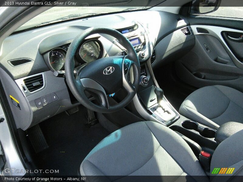 Silver / Gray 2013 Hyundai Elantra GLS