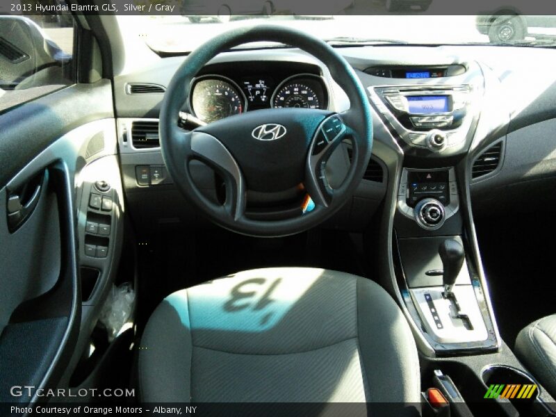 Silver / Gray 2013 Hyundai Elantra GLS