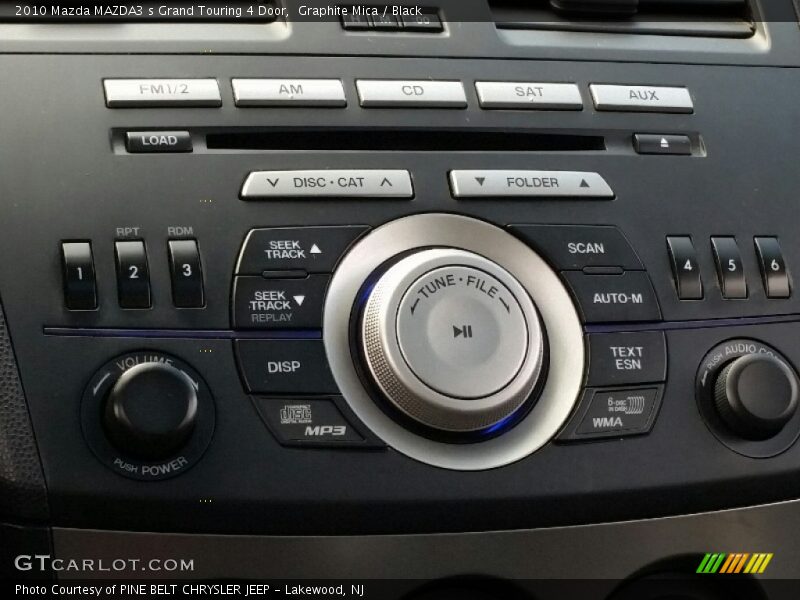 Graphite Mica / Black 2010 Mazda MAZDA3 s Grand Touring 4 Door