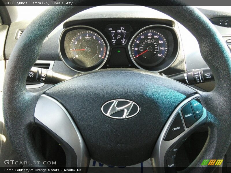 Silver / Gray 2013 Hyundai Elantra GLS