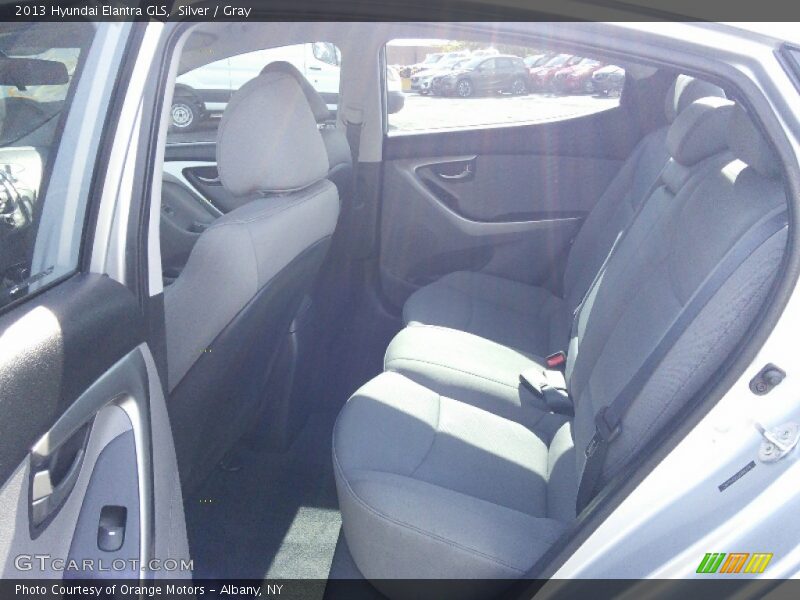 Silver / Gray 2013 Hyundai Elantra GLS