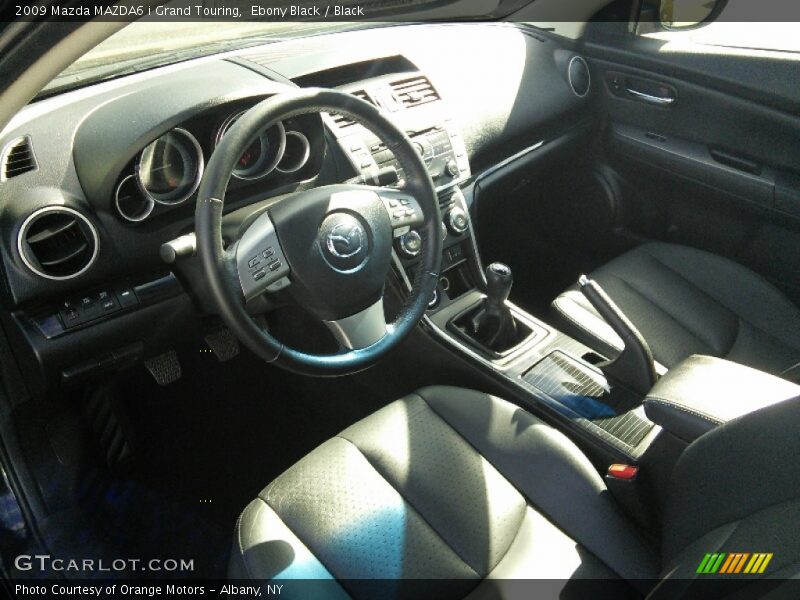 Ebony Black / Black 2009 Mazda MAZDA6 i Grand Touring