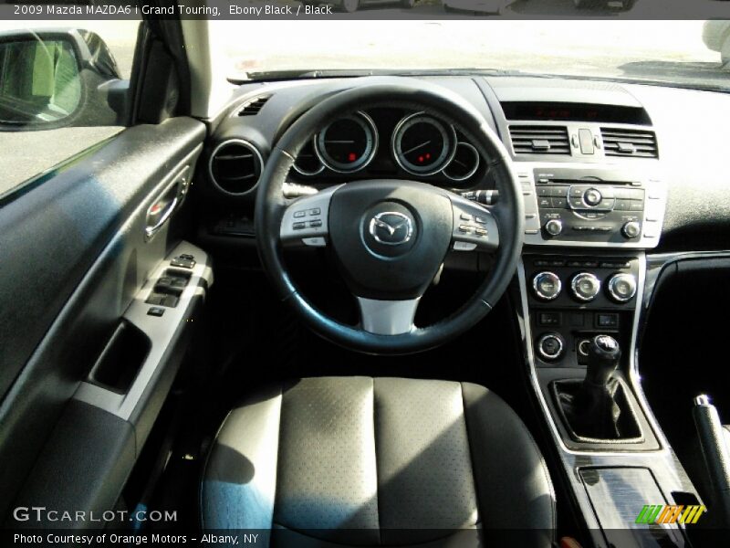 Ebony Black / Black 2009 Mazda MAZDA6 i Grand Touring
