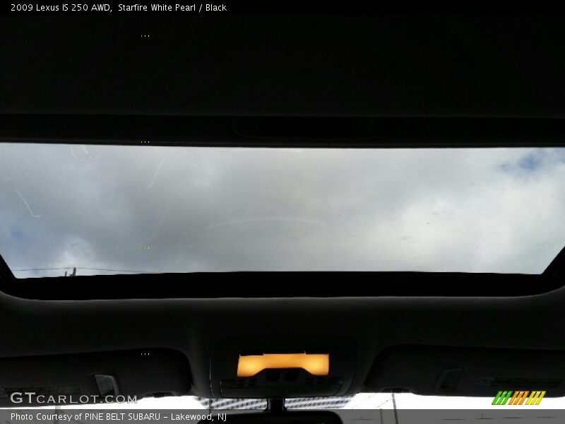 Starfire White Pearl / Black 2009 Lexus IS 250 AWD