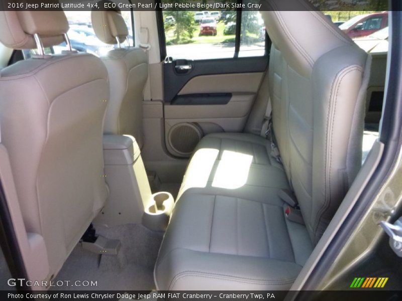 ECO Green Pearl / Light Pebble Beige/Dark Slate Gray 2016 Jeep Patriot Latitude 4x4