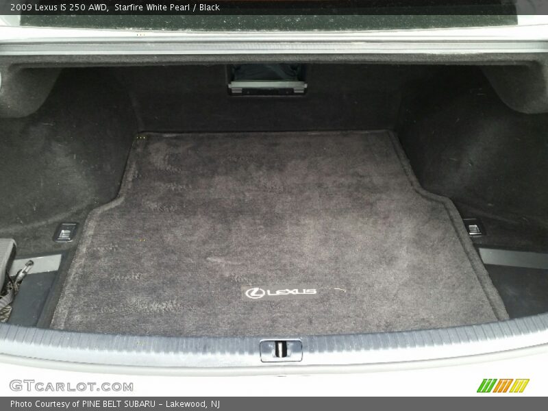 Starfire White Pearl / Black 2009 Lexus IS 250 AWD