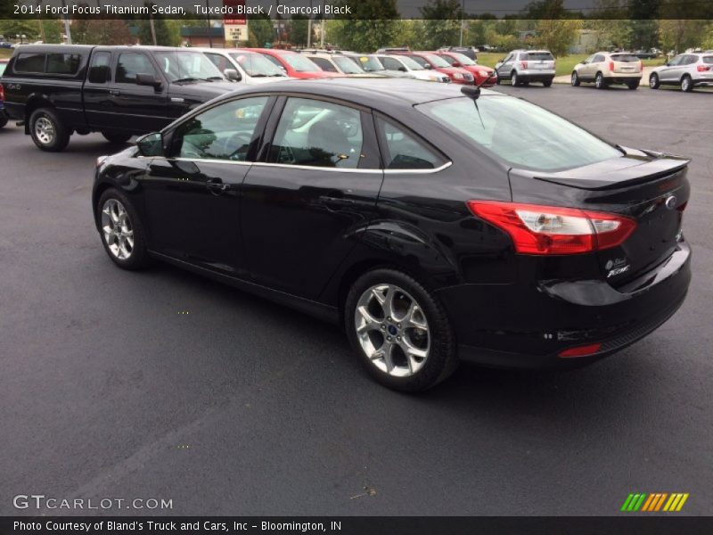 Tuxedo Black / Charcoal Black 2014 Ford Focus Titanium Sedan