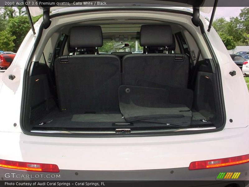 Calla White / Black 2008 Audi Q7 3.6 Premium quattro