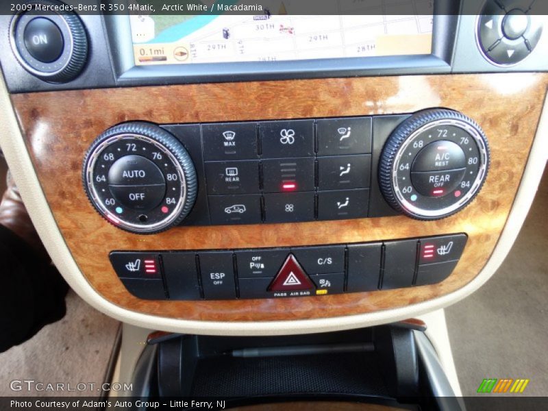 Arctic White / Macadamia 2009 Mercedes-Benz R 350 4Matic