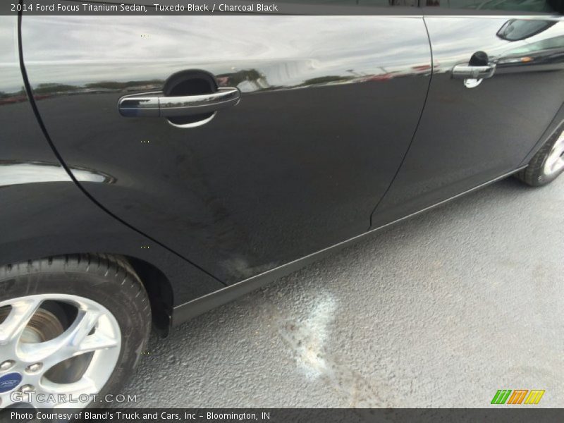 Tuxedo Black / Charcoal Black 2014 Ford Focus Titanium Sedan