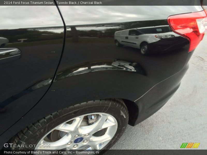 Tuxedo Black / Charcoal Black 2014 Ford Focus Titanium Sedan