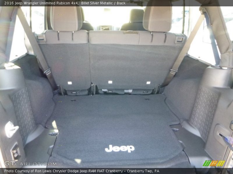 Billet Silver Metallic / Black 2016 Jeep Wrangler Unlimited Rubicon 4x4