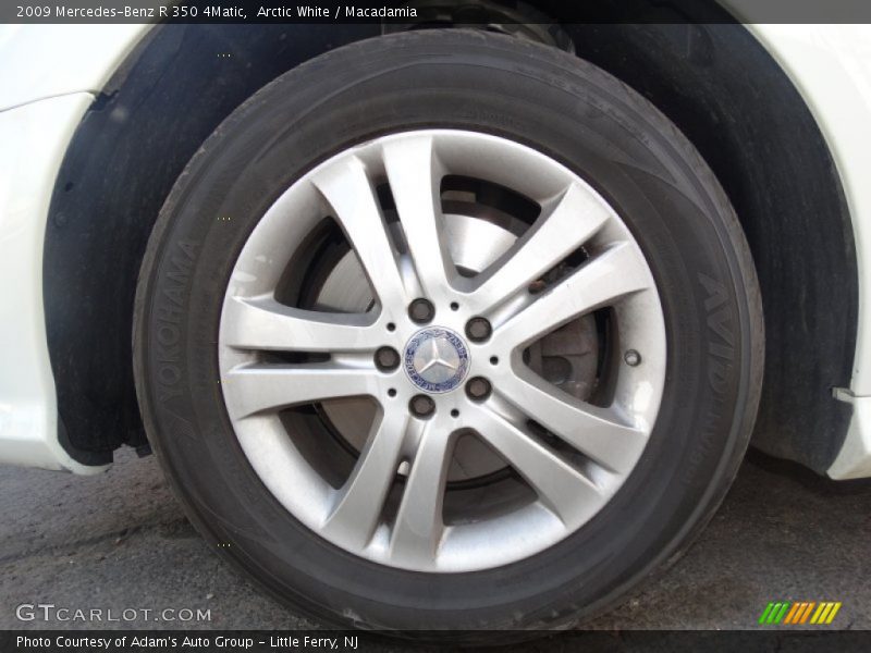 Arctic White / Macadamia 2009 Mercedes-Benz R 350 4Matic