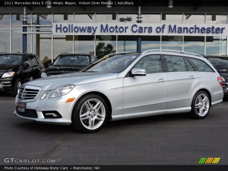 Iridium Silver Metallic / Ash/Black 2011 Mercedes-Benz E 350 4Matic Wagon