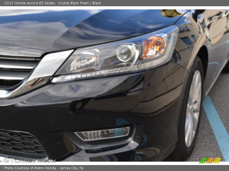 Crystal Black Pearl / Black 2013 Honda Accord EX Sedan